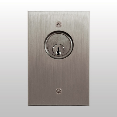 Standard Single Gang Stainless Steel Maintained ON/OFF Key Switch by ...