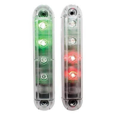 Transmitting/receiving Led Indicator Transmitter Solutions LEDSIGREDGRE Red/Green Slim-Design 4-Diode ...