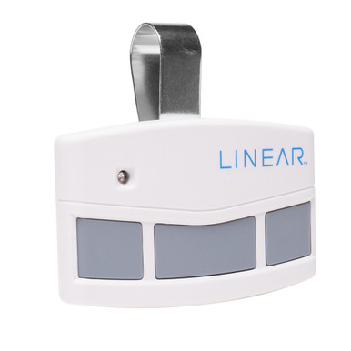 Linear MTR3 3-Channel Visor Transmitter | MegaCode 318 MHz