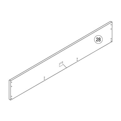 TODCO 29013 Commercial Truck Door Top Panel