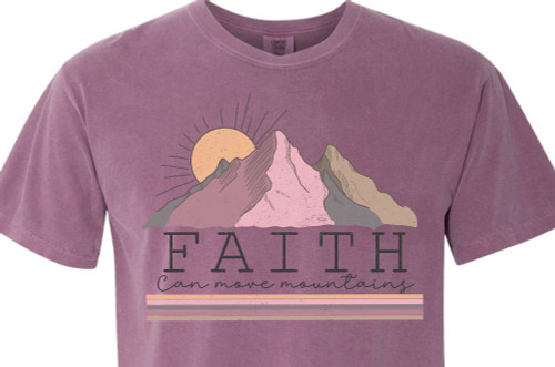 PSC - Faith Can Move Mountains tee
