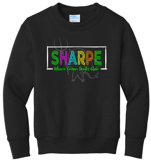 SE25 - Crewneck Sweatshirt Sharpe Glow
