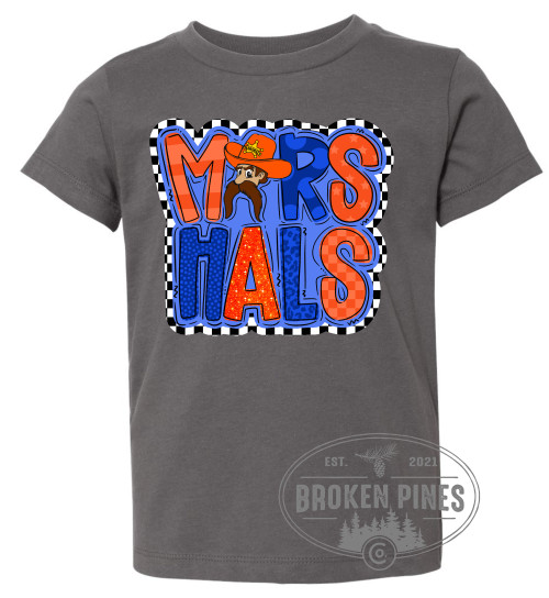 BPC - Toddler Marshals Checkered Border Tee