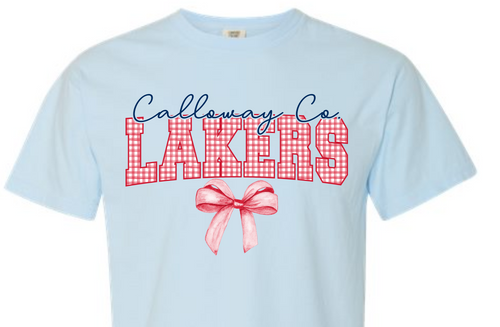 PSC - Lakers Gingham tee