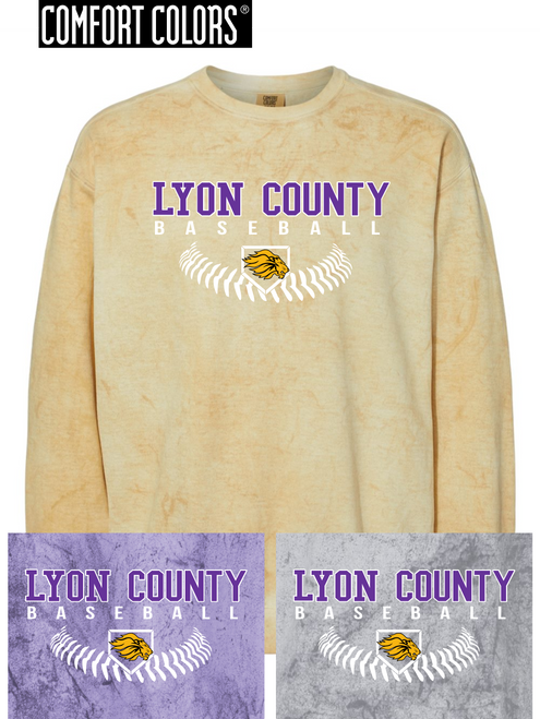 LCB26 - Comfort Colors Crewneck Stitches