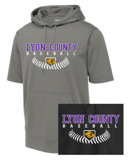 LCB26 - Short Sleeve Hoodie Stitches