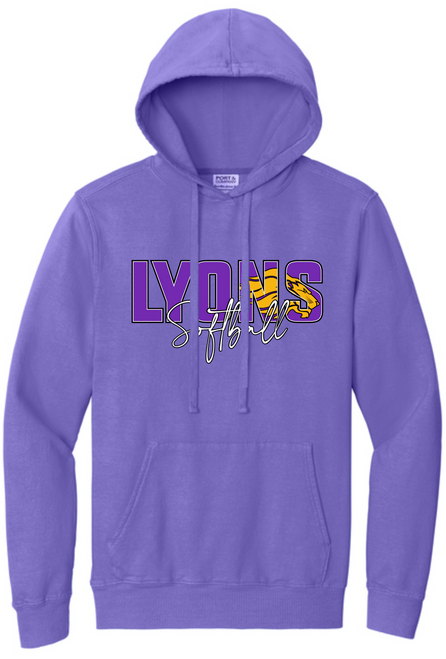 LCS26 - Garment Dyed Hoodie Lyons