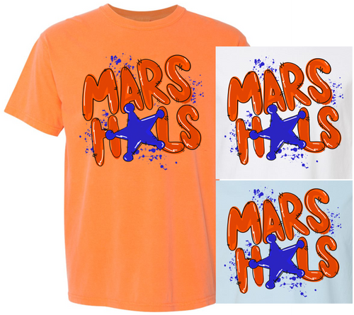 PSC - Marshals Badge Splatter Tee