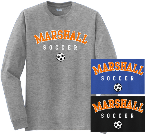 MCS26 - Long Sleeve Marshall Soccer