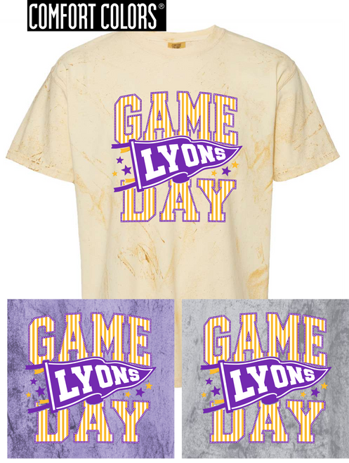 LCS26 - Comfort Colors Short Sleeve Game Day