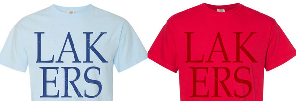 PSC - Lakers 2-Toned tee