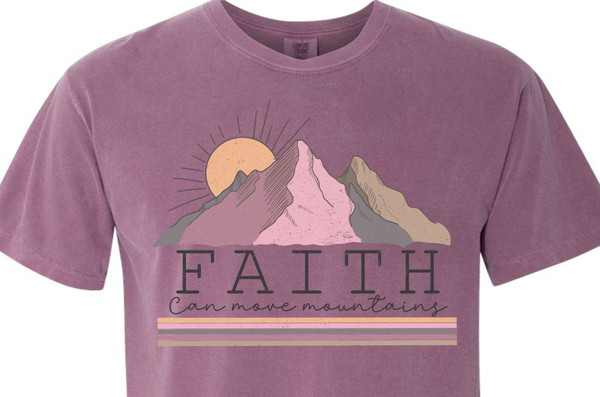 PSC - Faith Can Move Mountains tee