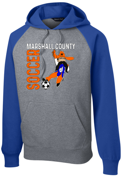 MCS25 - Hooded Raglan Sweatshirt Marshall Man