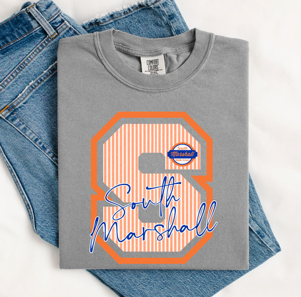 PSC - South Middle Pinstripe tee