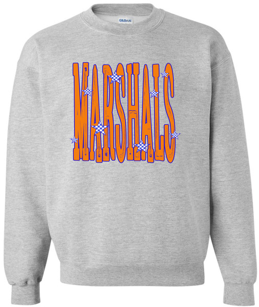 PSC - Marshals Distressed Checker Star