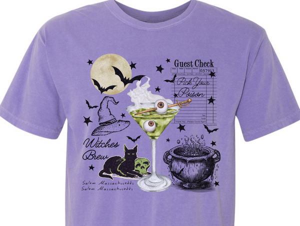 PSC - Witches Guest Check