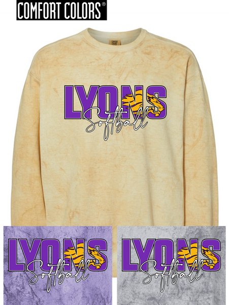 LCS26 - Comfort Colors Crewneck Lyons