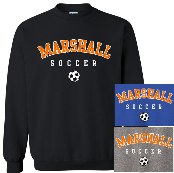 MCS26 - Crewneck Sweatshirt Marshall Soccer