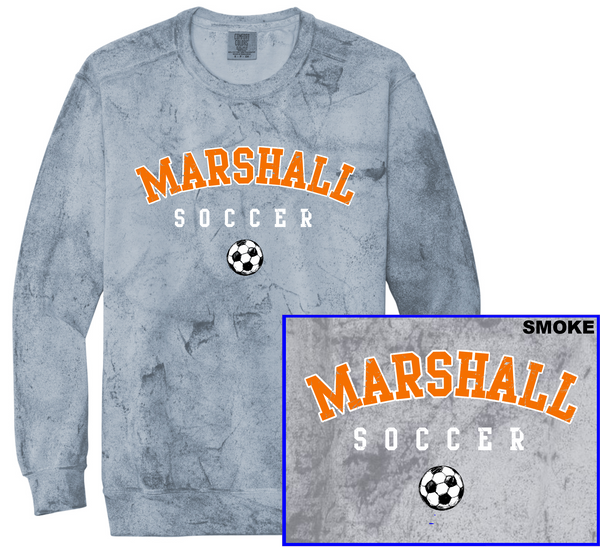 MCS26 - Comfort Colors Crewneck Marshall Soccer