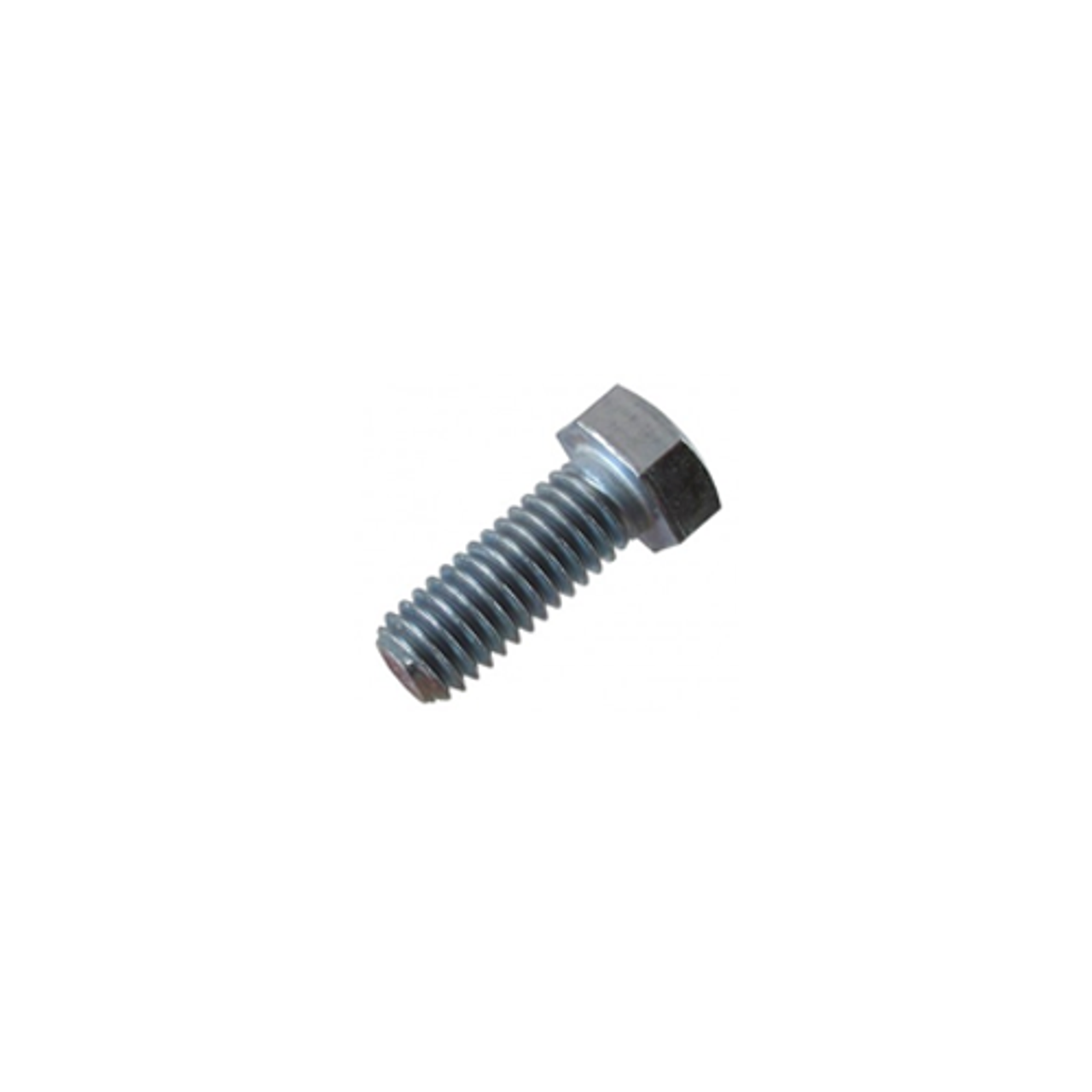 1/2-13 X 1  HEX HEAD BOLT - ZINC PLATED