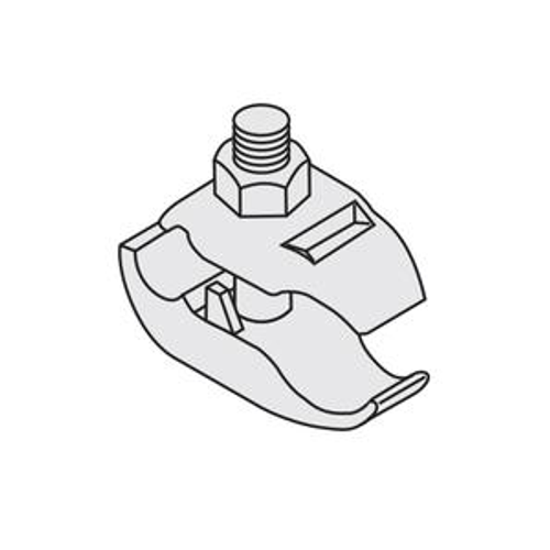 2-1/2" PARALLEL CONDUIT SUPPORT, MALLEABLE IRON - HOT DIPPED GALVANIZED