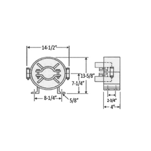 6 PIPE ALIGNMENT GUIDE - BLACK