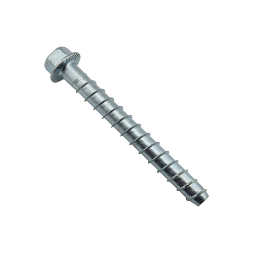 3/8 x 3" LARGE DIAMETER TAPCON ZINC PLATED