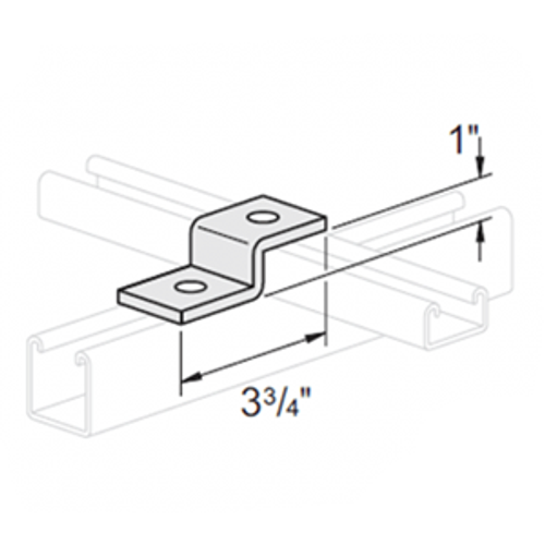 2 Hole Z Supports for 1