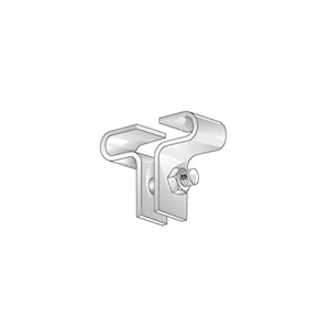 Center Load Beam Clamps, Heavy Duty - Plain Finish