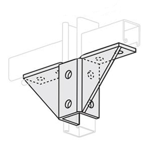 Gusseted Opposed Double Corner Wing - Welded