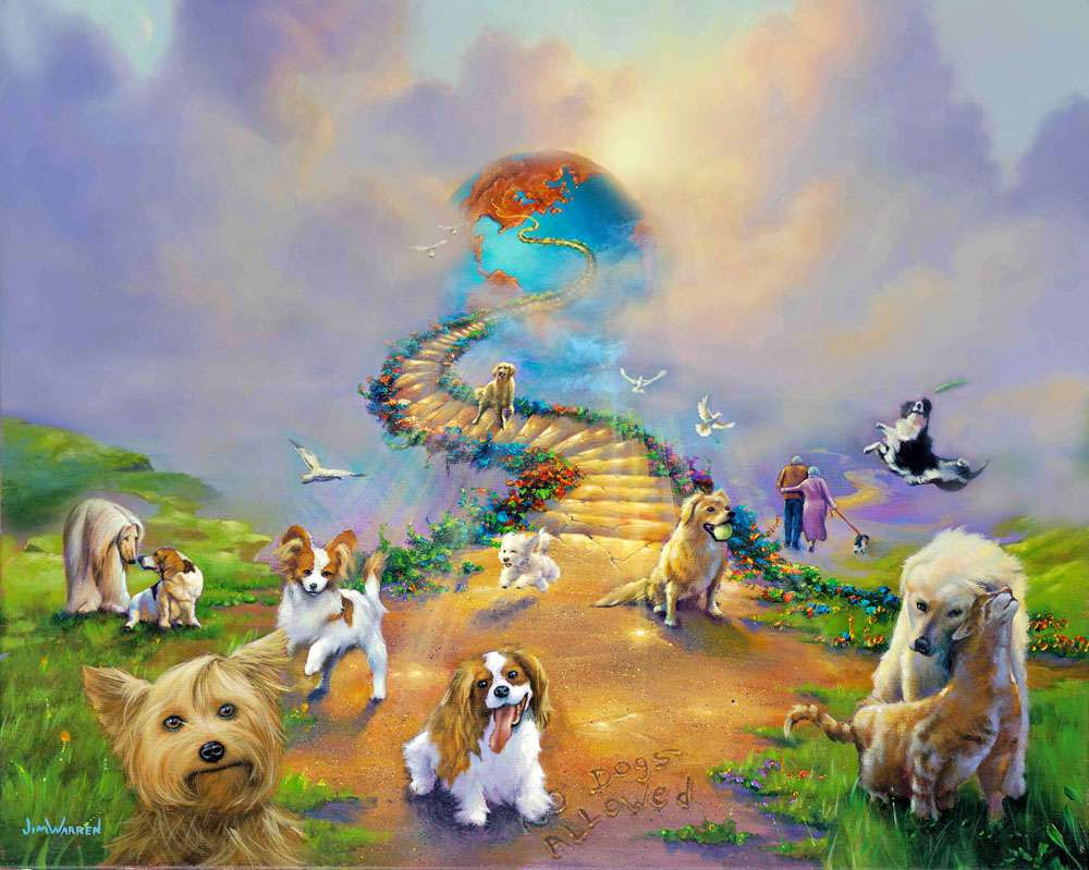 All Dogs Go to Heaven 4 (Soft Sky) - Jim Warren Elizabeth Warren