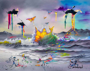 Paint Spill - Dunedin Gallery