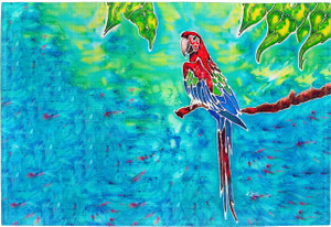 Tropical Parrot Placemat