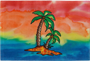 Rasta Palm Placemat Rasta Palm Placemat