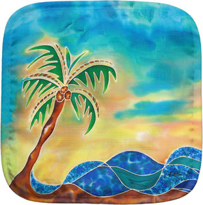 Palm Island Potholder