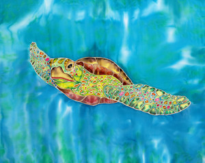 Swimming Turtle Swimming Turtle