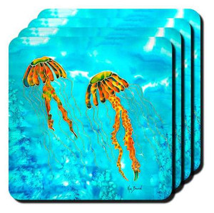 Jellyfish Coaster Set Jellyfish Coaster Set