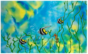 Reef Fish door matt Reef Fish door matt