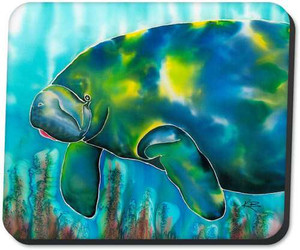 Manatee Mousepad Manatee Mousepad