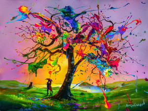 Romancing Under the Tree - Dunedin Gallery