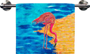 Flamingo Hand Towel