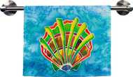 Shell Hand Towel with bar