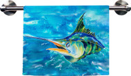 Splash The Marlin Hand Towel with bar
