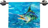 Splash The Marlin Hand Towel with bar