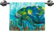 Mo The Manatee Hand Towel with bar