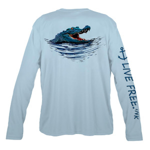 Florida Gator Men's Long-Sleeve Solar Performance Shirt