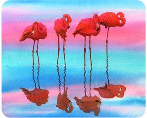 Flamingo's cutting board