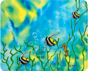 Angel Fish cutting board