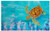 Diving Turtle Outdoor Mat - Dunedin Gallery