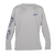 Realfish Sailfish Men's Long Sleeve Performance Wear Shirt, Gyotaku